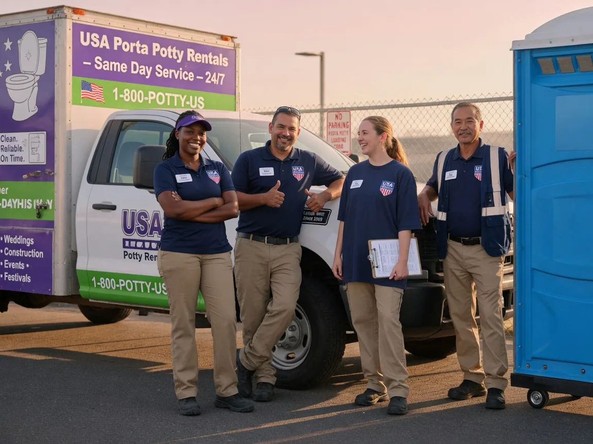 Porta Potty Rental company in Crowley, TX